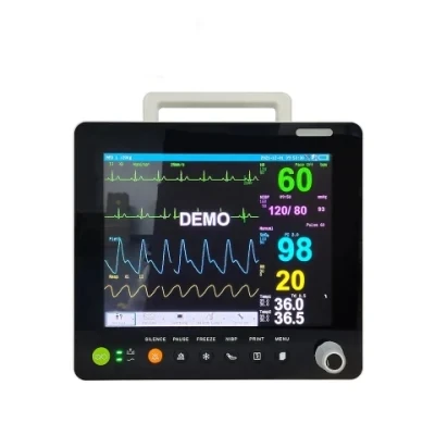 Veterinary Use Hospital Equipment Portable 12.1 inch Multi-Parameter Patient Monitor