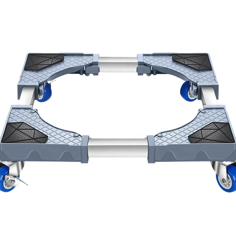 adjustable washing machine base washing machine stand with wheels