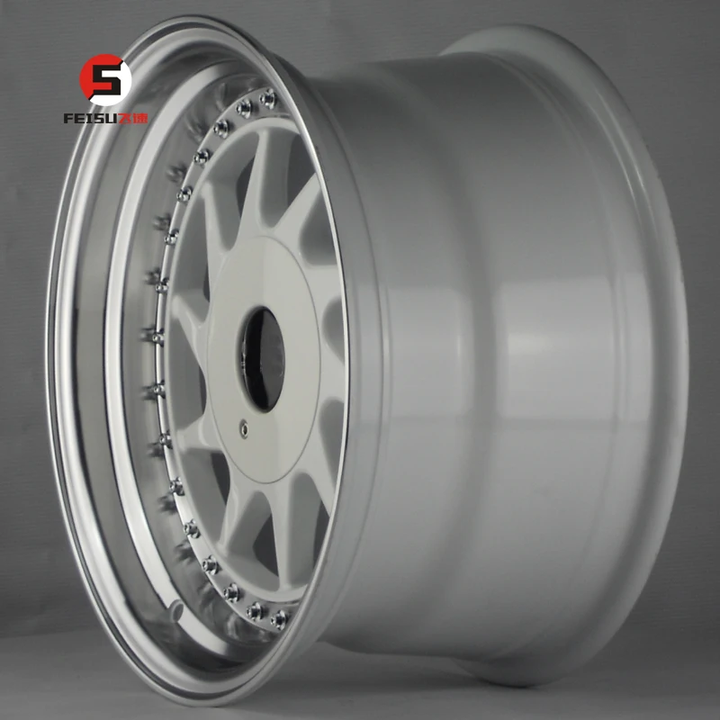 15*8J 17*8J 17*9J polish deep lip JDM design 4*100/114.3 Aluminum Alloy New Silver Alloy wheels MAGS