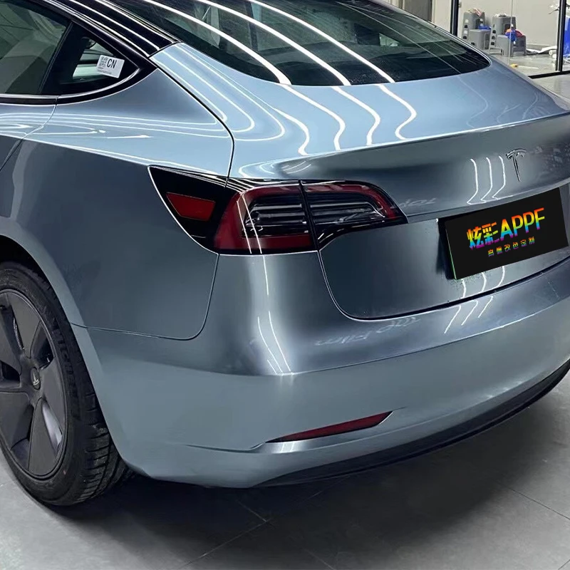 Car Films Color Ppf 1.52*18m/roll Liquid Metal Blue Ppf Paint Protection Film Color Changing Car Wrap Vinyl Ppf