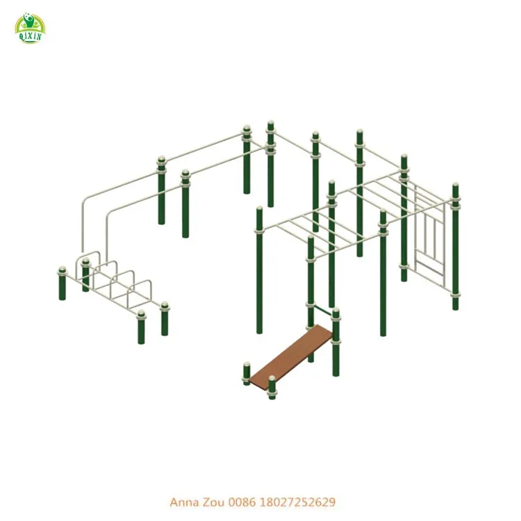 School outdoor fitness equipment park body gym outdoor gym bar for sales