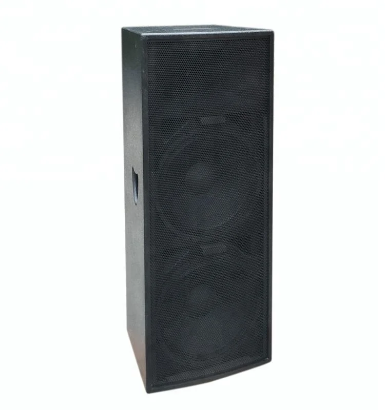 public address system dual 15 inch passive loudspeaker sound speakers for concert Calm  Pro Audio