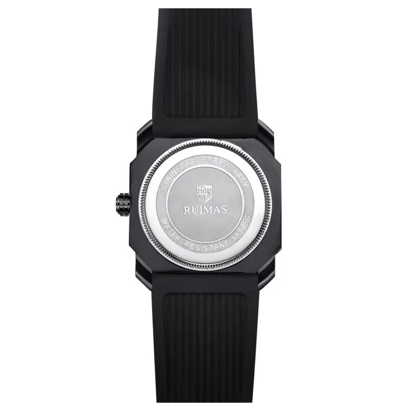 Reloj Cuadrado Hombre Ruimas Wristwatch Waterproof  Man Clock square Watches Men Wrist Custom logo Wrist Watch