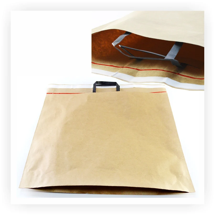 Wholesale Compostable Recyclable New Material Good Price Packaging Mailing Bags With Handle Handles