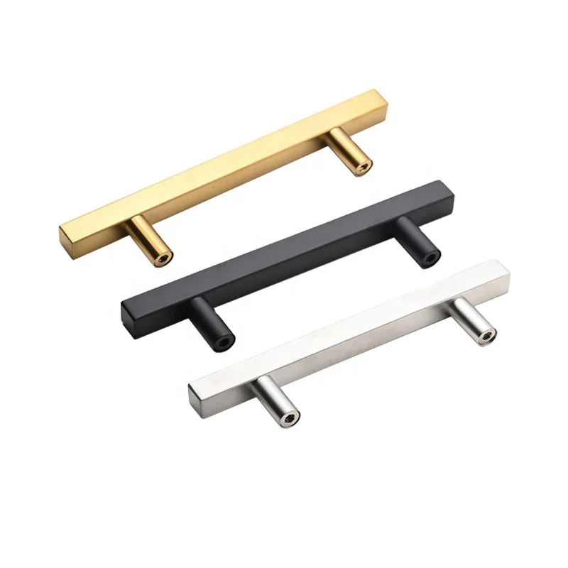 Manufacturer Wholesale Cheap Nice Stainless Steel Kitchen Square Pull Cabinet Handle