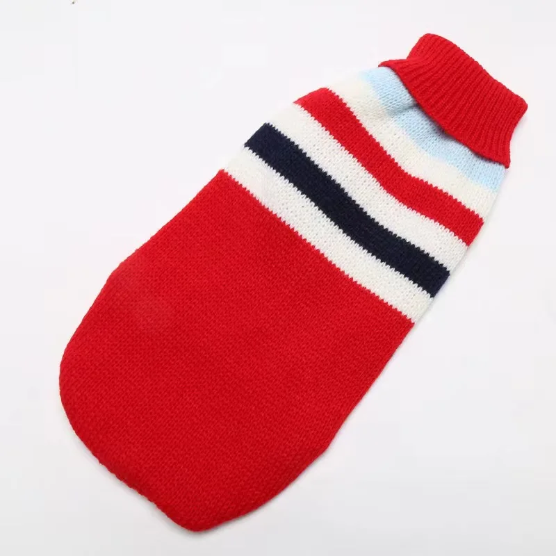 Cheap Fashion Dog Clothes Large Small Puppy Dog Christmas Knit Thick Sweater