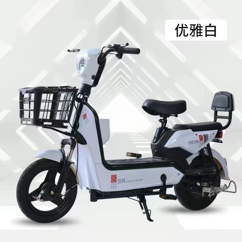 2024 New Style High Quality 350W Electric Bicycle Urban Leisure Vehicle  Available in White Red Green Other Tools