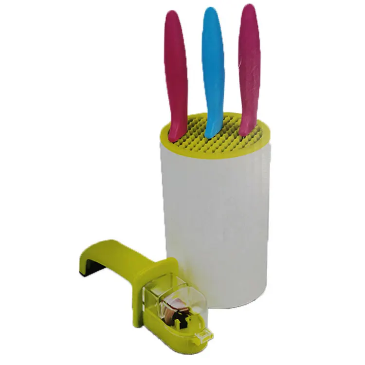 Набор ножей из нержавеющей стали с держателем для ножей