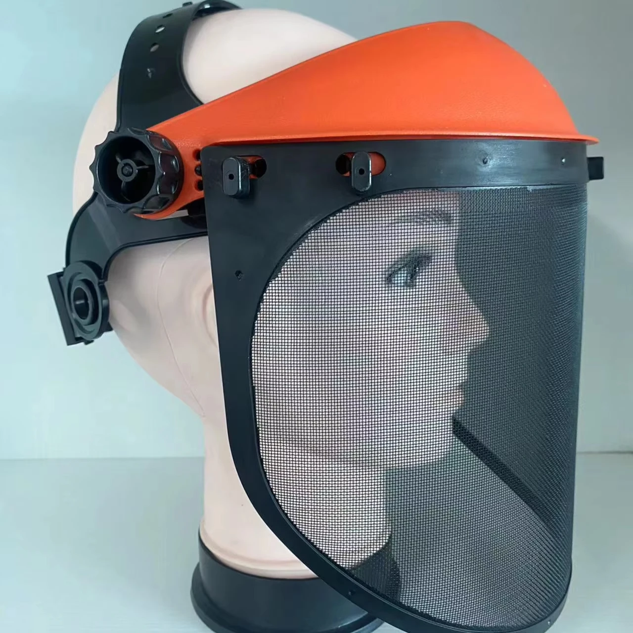 ABS Material  MSA style Safety Face shields Custom Mesh Mask casco en397 HDPE Hard Hat for construction