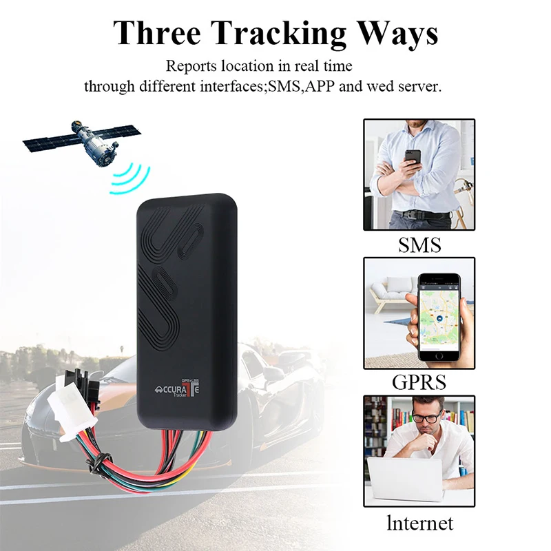 Aliexpress Горячая Распродажа gps устройство слежения за транспортными средствами GT06 TK100 2g sos в режиме реального времени с реле