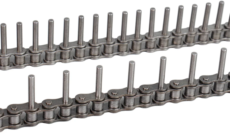 High precision high quality straight ear sharp tooth chain Industrial drive roller chain