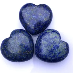 Wholesale Cheap Crystal Heart Healing Quartz Love Heart Lapis lazuli jasper Natural Crystal Quartz