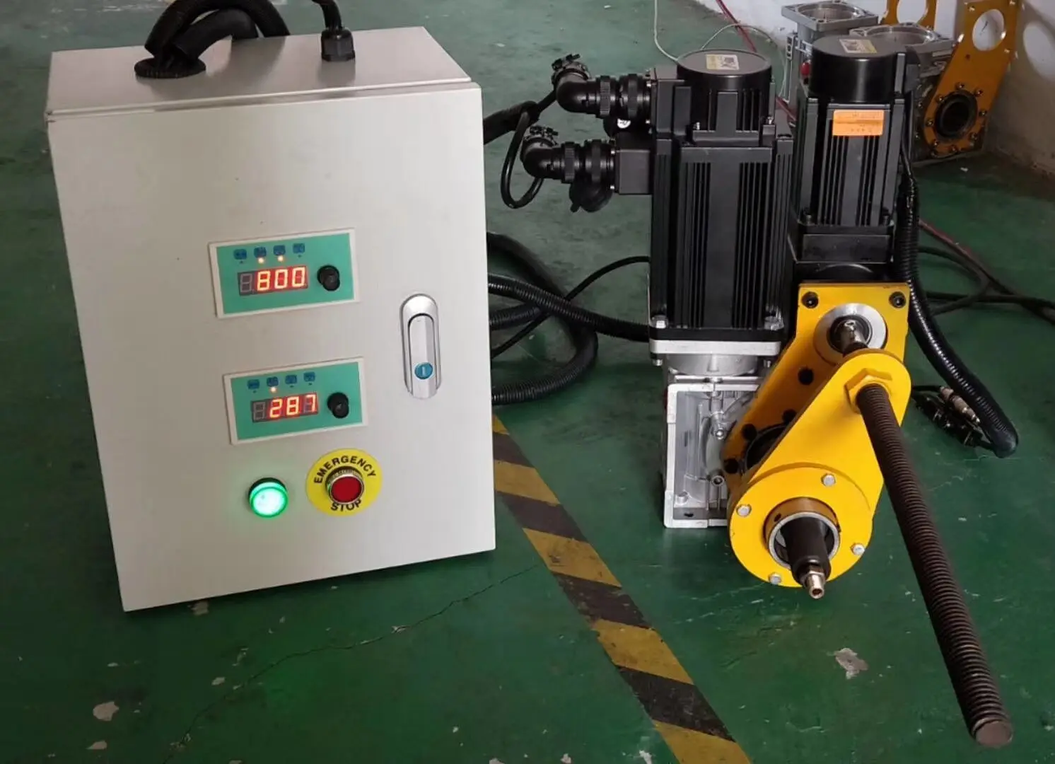 2 in 1 Machinery Maintenance for Excavator Digger Automatic Portable Mobile Welding Cylinder Portable Line Boring Machine