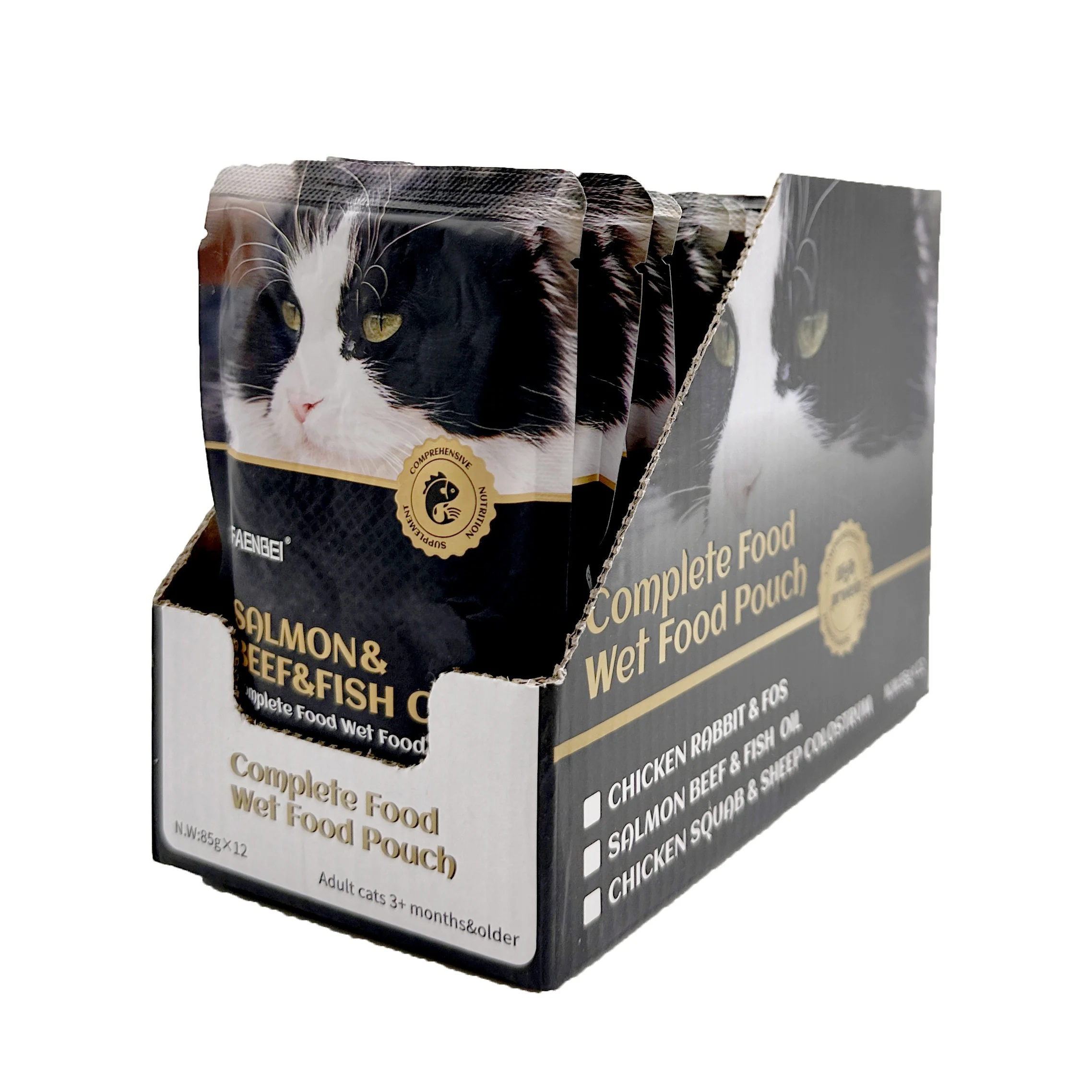 High protein OEM wet food with  pure fresh meat added hot selling pet food