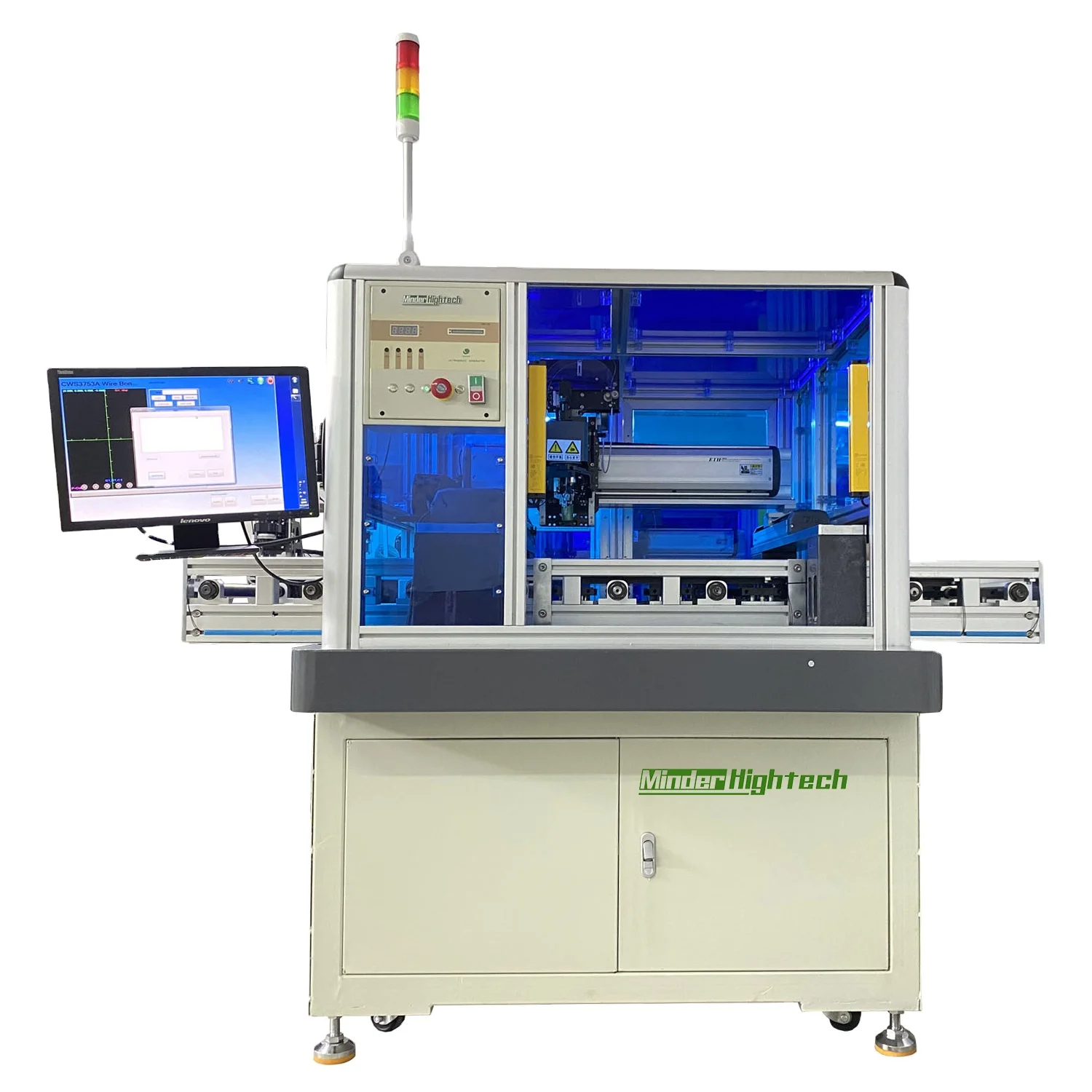 Automatic wire bonder Lithium Ion Battery Pack Assembly Line Ultrasonic Aluminum Wire Bonder Bonding Machine Welder