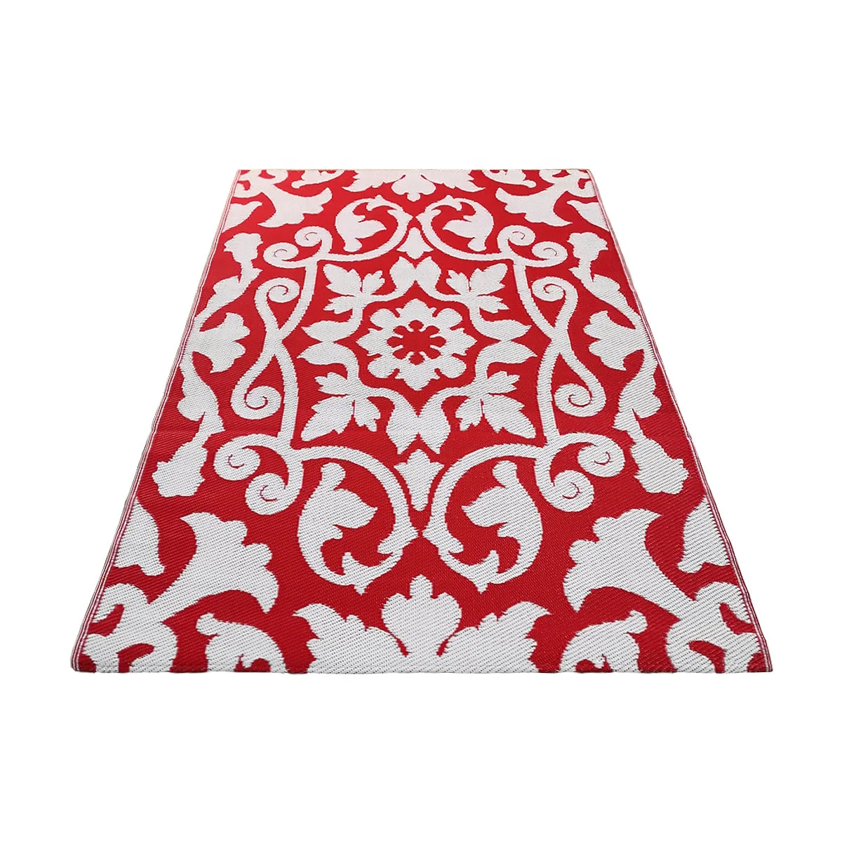 100% PP recycled material checked rug hotel swimming pool rug furniture rugs RV mat