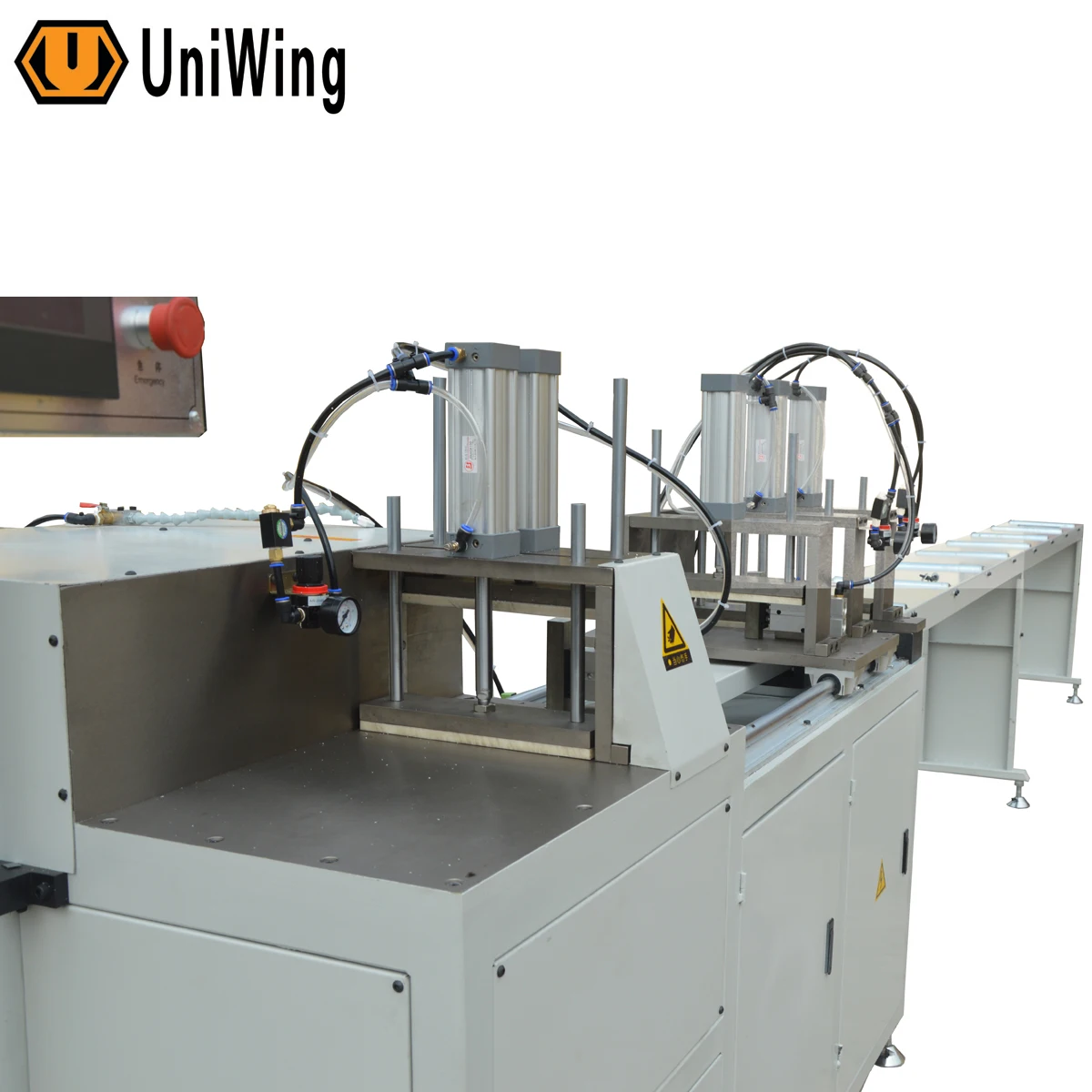 Single Head CNC Automatic Feeding Cutting Machine for Aluminum Profile 90 Degree