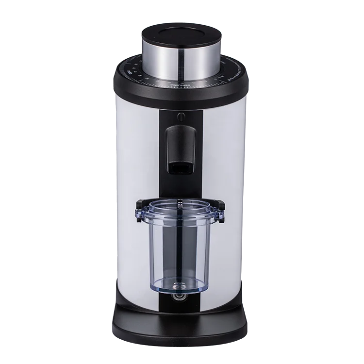 Hot selling espresso maker bright white crush coffee grinder machine DF64
