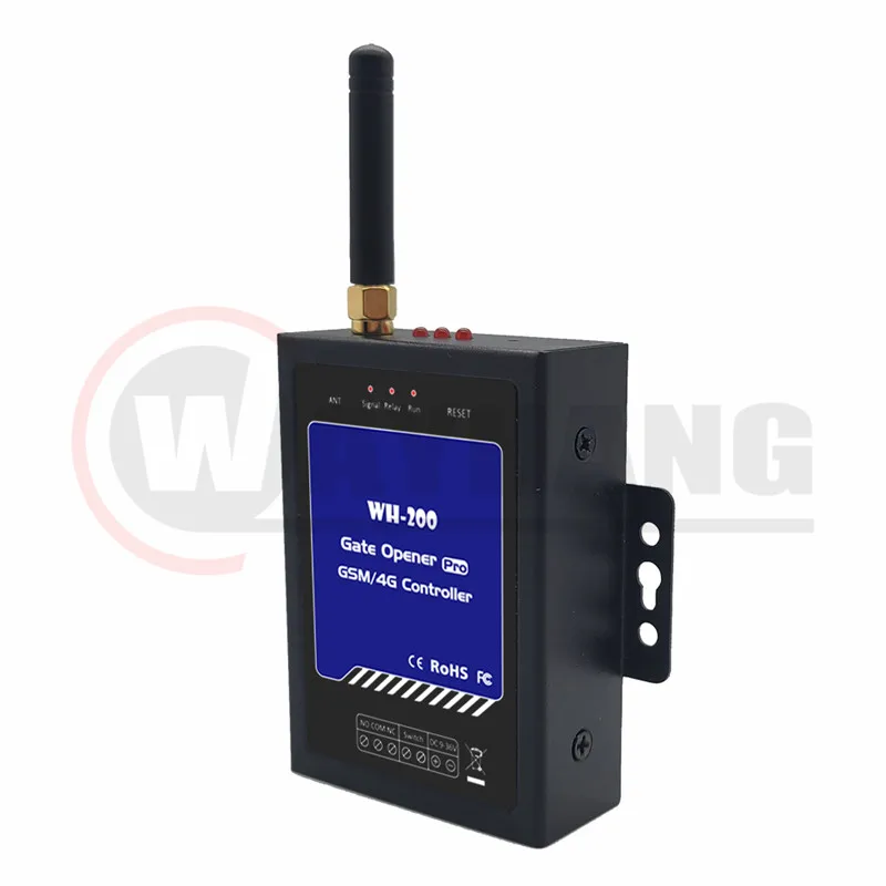 Newest GSM Gate Opener Replace RTU5024 GSM Mobile Phone Access Controller Remote Control Switch SMS Door Control WH-200