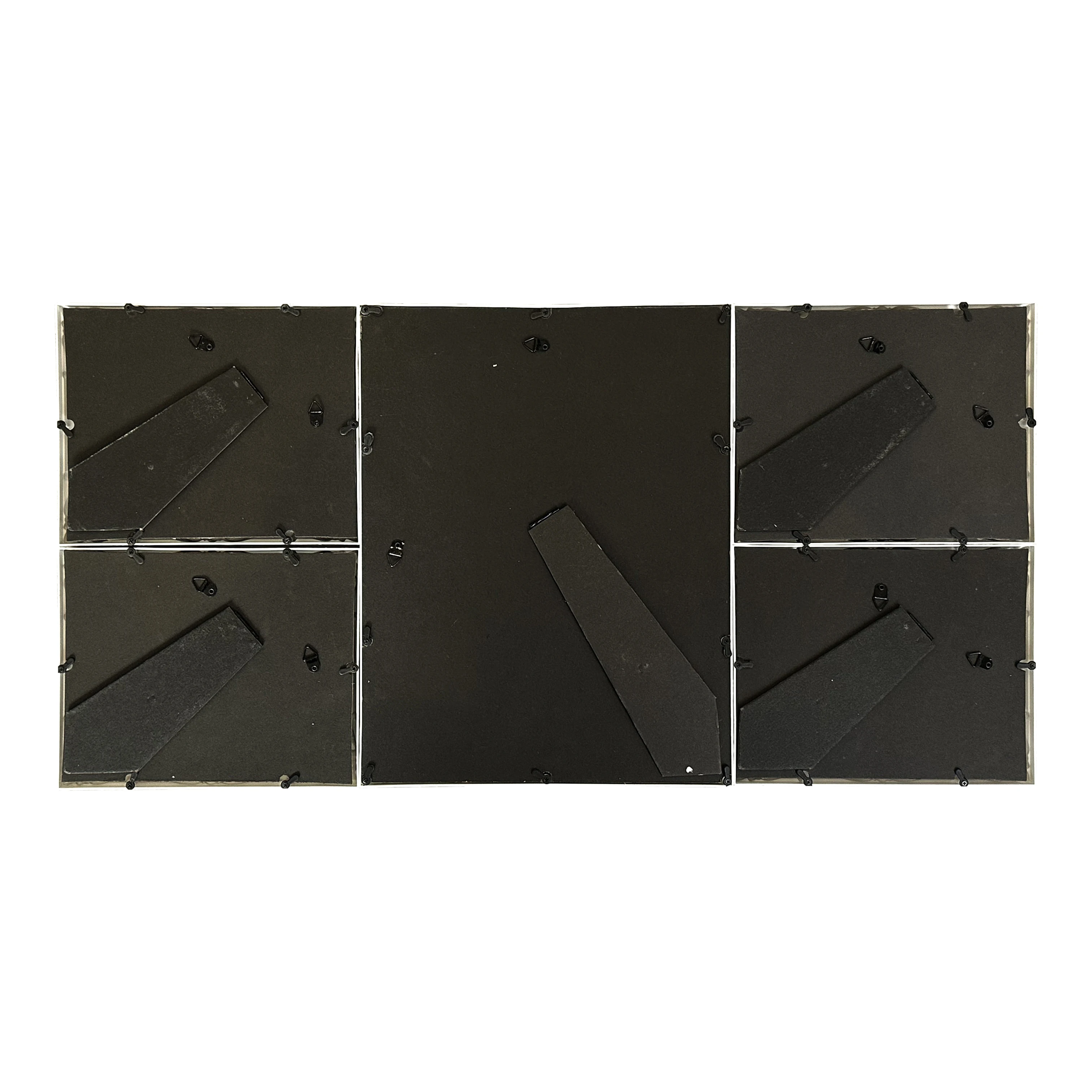 New Hot Sale Design plastic (pp) photo frame set-5  for wall decoration Picture Frame wholesale plastic frame