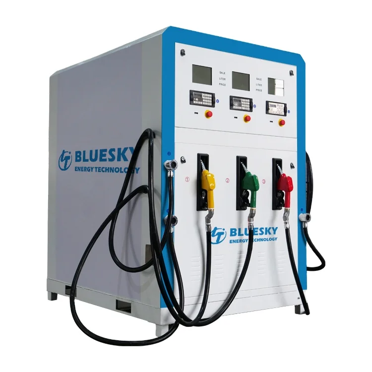 Bluesky  Smart 3000L  6000L Mini Micro Mobile Container Portable Fuel Station Dispenser Built In Tank