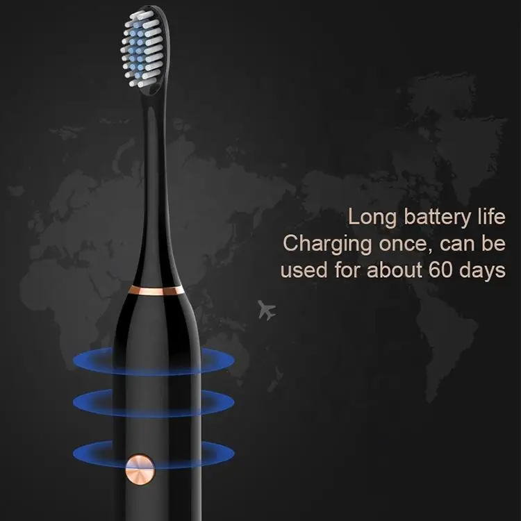 Shipping to USA Online FBA  Online Top Seller 2024 USB Charging Waterproof Couple Eco-friendly BPA-free Electric Toothbrush