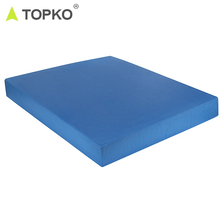 TOPKO wholesale custom printed core strength training TPE yoga balance pad