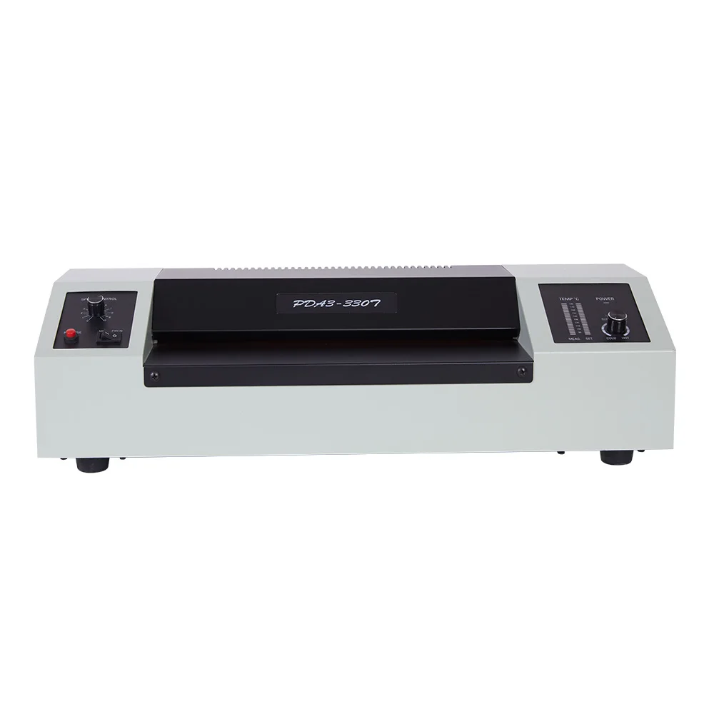 Pingda Factory PDA3-330T adjustable speed a3 a4 hot pouch laminating machine with Temperature display