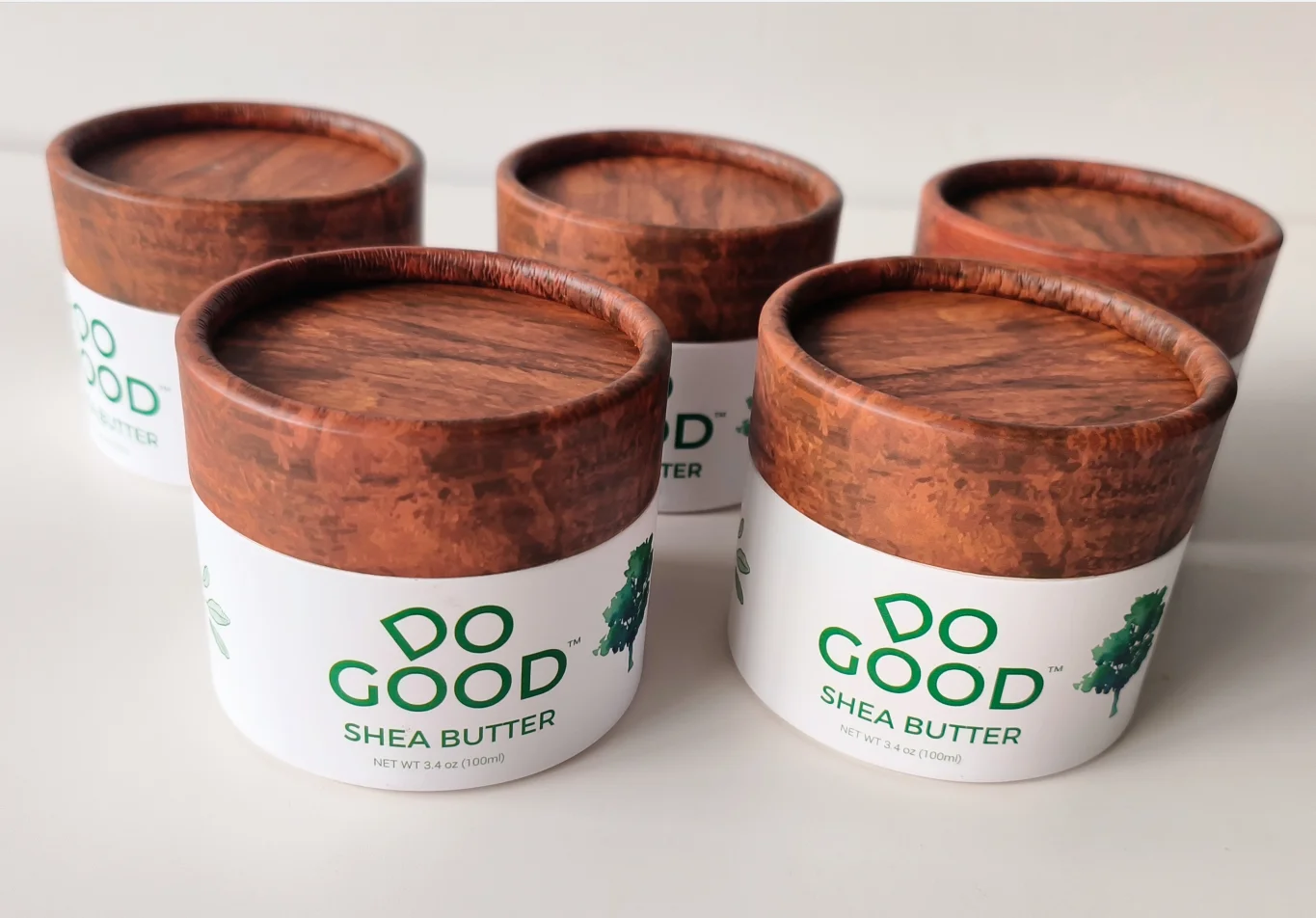 Custom Print Cardboard Cosmetics Packaging Pot Biodegradable Cream Tube Round Box Cylinder Cosmetic Paper Jar