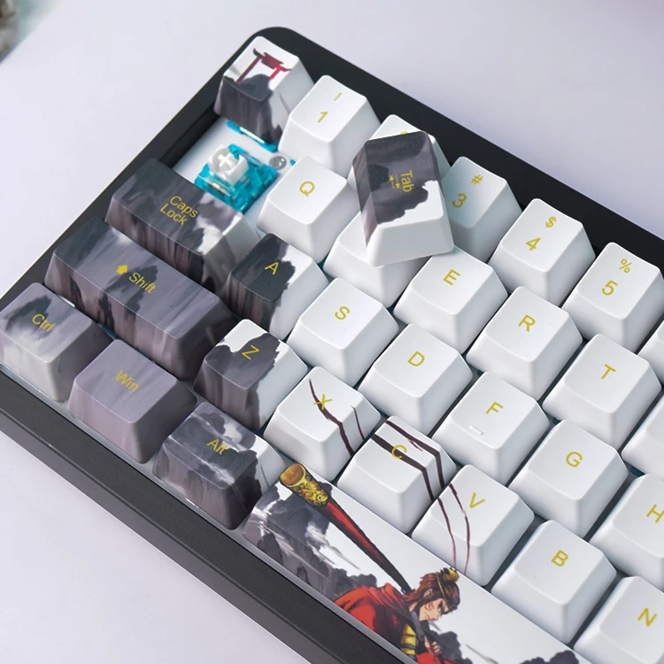 AFLION OEM Custom 104 клавиша Pbt полупрозрачная клавиатура механическая специальный цвет персонализированная