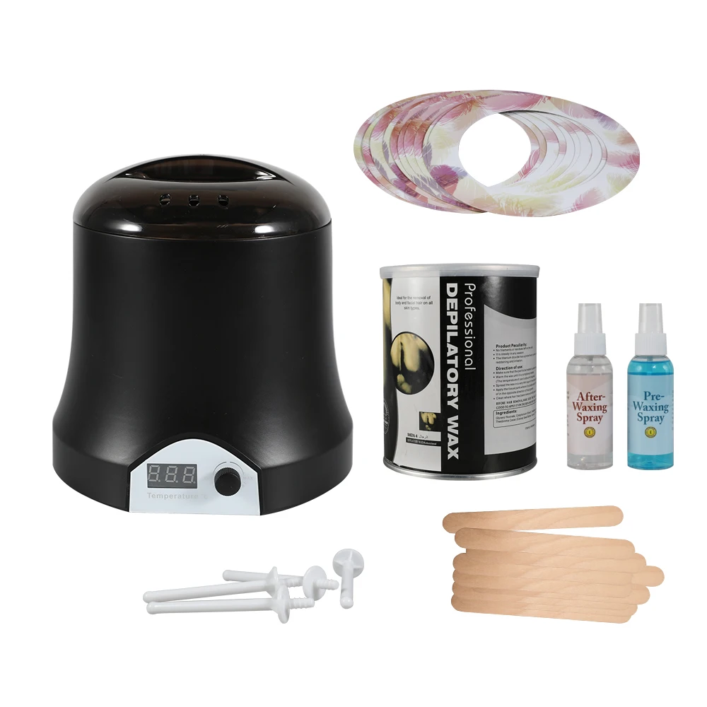 Professional Wholesale 800 ml Electric large capacity Wax Warmers Depilatory Paraffin Wax Heater pot for Hair Removal