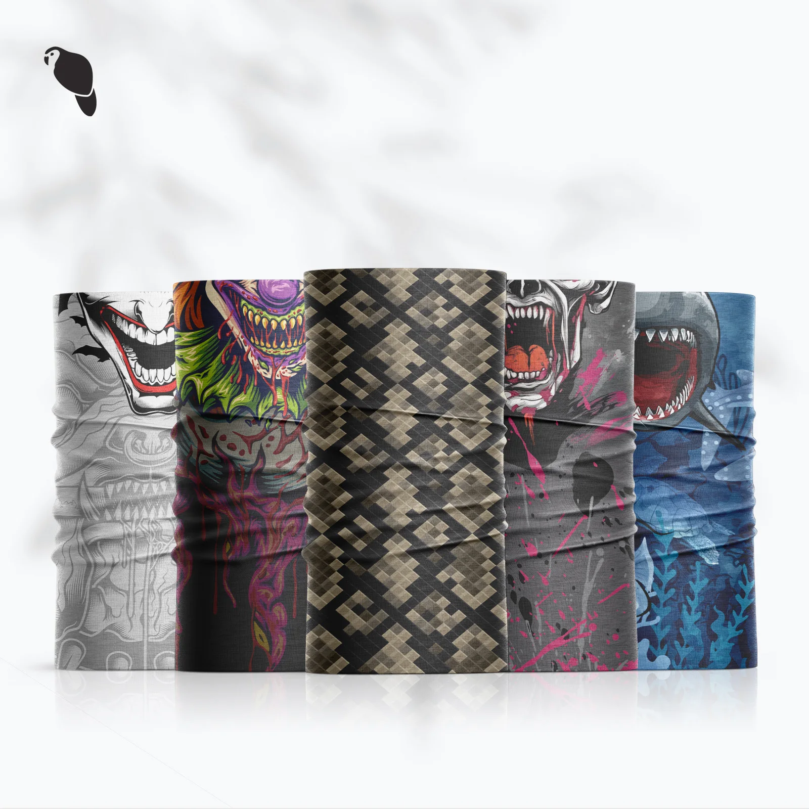 Neckwear Bandanas Buffs Unique Sport OEM Bandana Customized Logo Outdoor Windproof Winter Neck Warmer