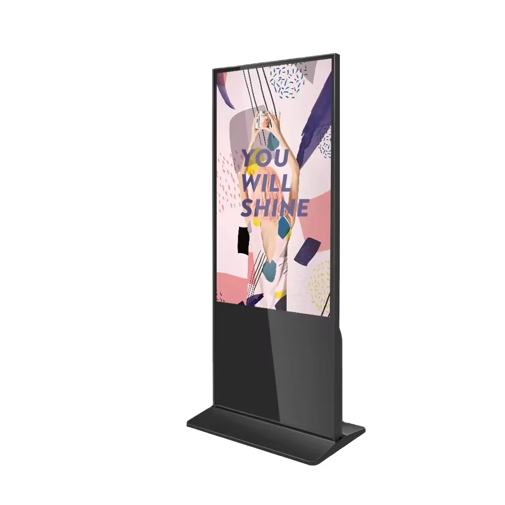 JCVISION Lcd Touch Screen Vertical Android 4K 43 55 65 Inch Digital Signage Kiosk Media Player