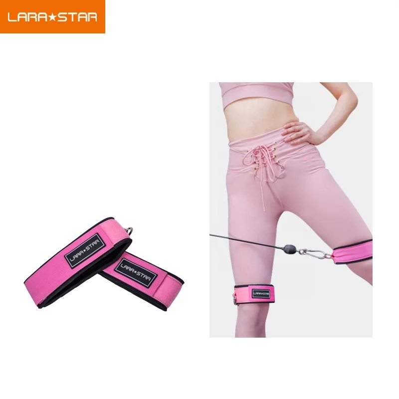 Ankle D-ring Strap Multi Gym Cable Attachment Thigh Leg Pulley Weight Lifting Pulley Strap Ankle Anchor Strap Belt Gym