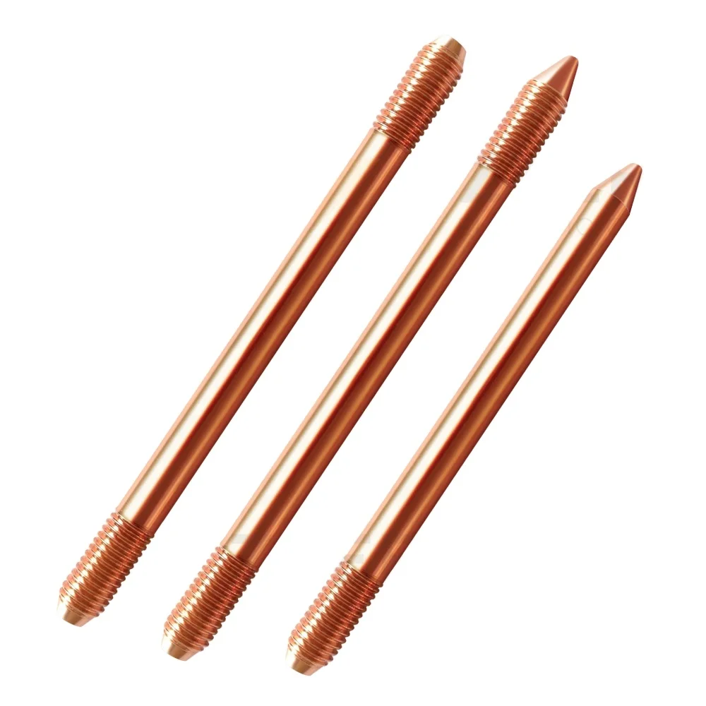 Electric Rod Copper Earthing Bar Copper Ground Rod Price