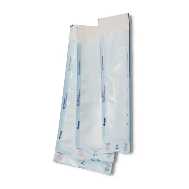 Dupont Tyvek paper with Low price Self sealing sterilize packaging sterilization pouch