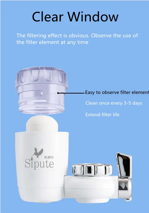 Kitchen faucet water Activated Carbon Mineral Balls Tap Connected Faucet Water Filter Purifier