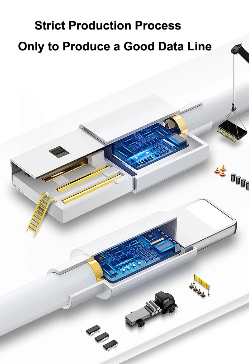 Charging Cord For iPhone charger usb Foxconn charger cable for iPhone 5 6 7 8 X XR XS Max11 Pro Max 12 Pro Max 13 13 Pro