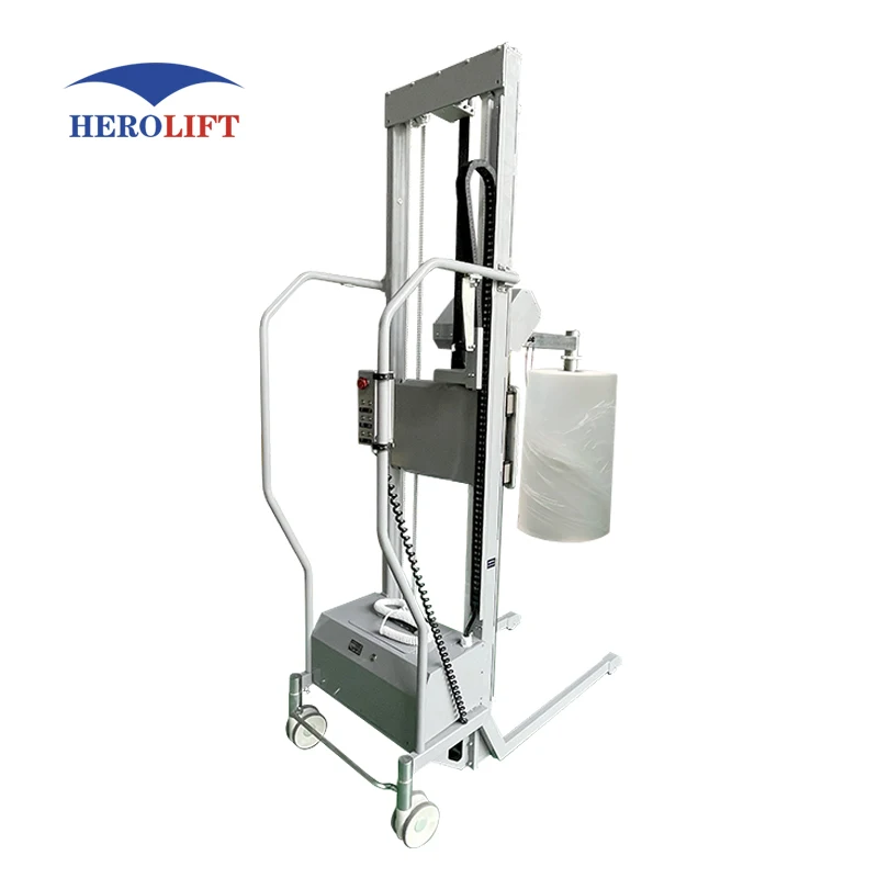 Hand paper reel lifter stacking roller stacker cheap price