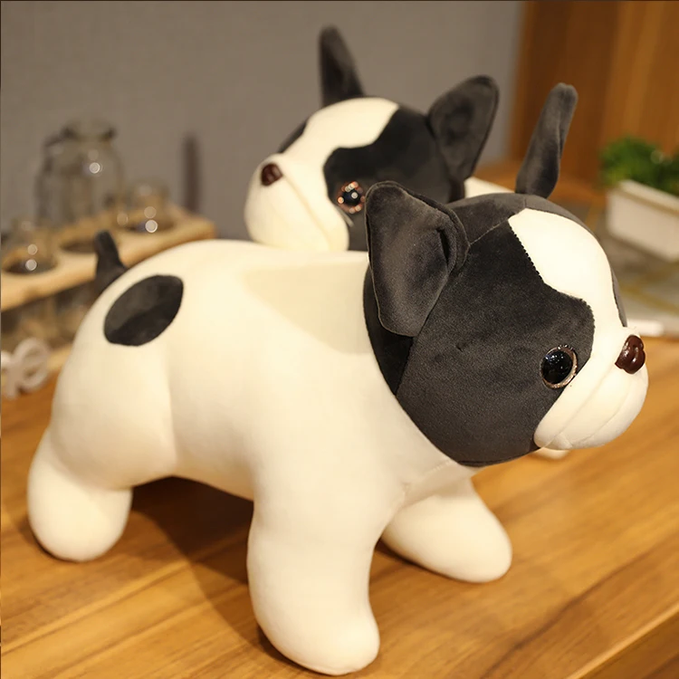 35-45cm Soft Stuffed Baby Toy Cartoon Plush Bulldog