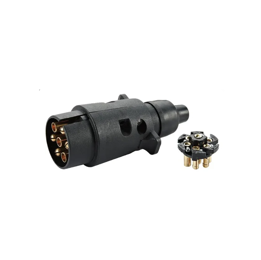 12V 7 пин Европы пластиковый корпус соединитель прицепа