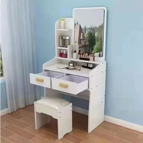 modern luxury make up table set dressing table set for bedroom with mirror
