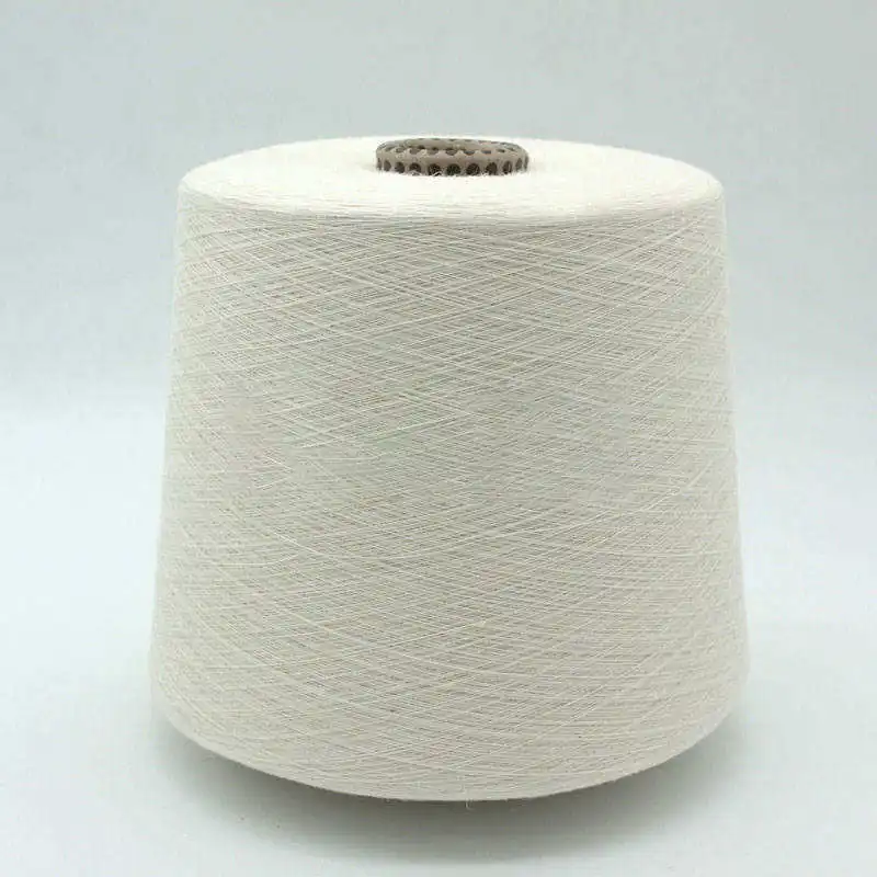 Soft Feelings Abrasion-Resistant 15% Linen 85% Viscose Blended Ring Spun Yarn For Sewing And Weaving