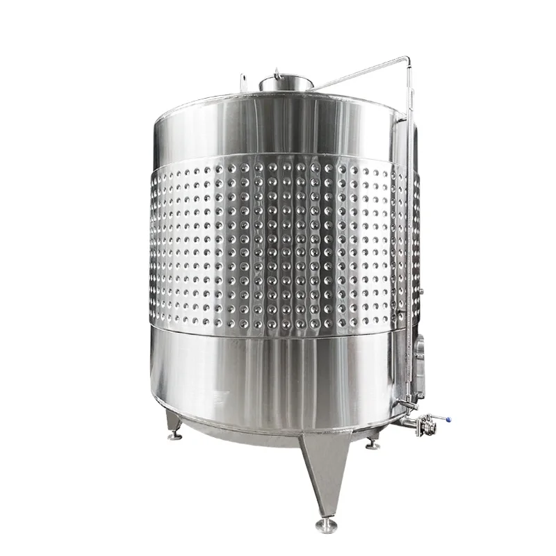 1000L Jacketed wine fermenter stainless steel wine making machine  fruit  fermenting equipment