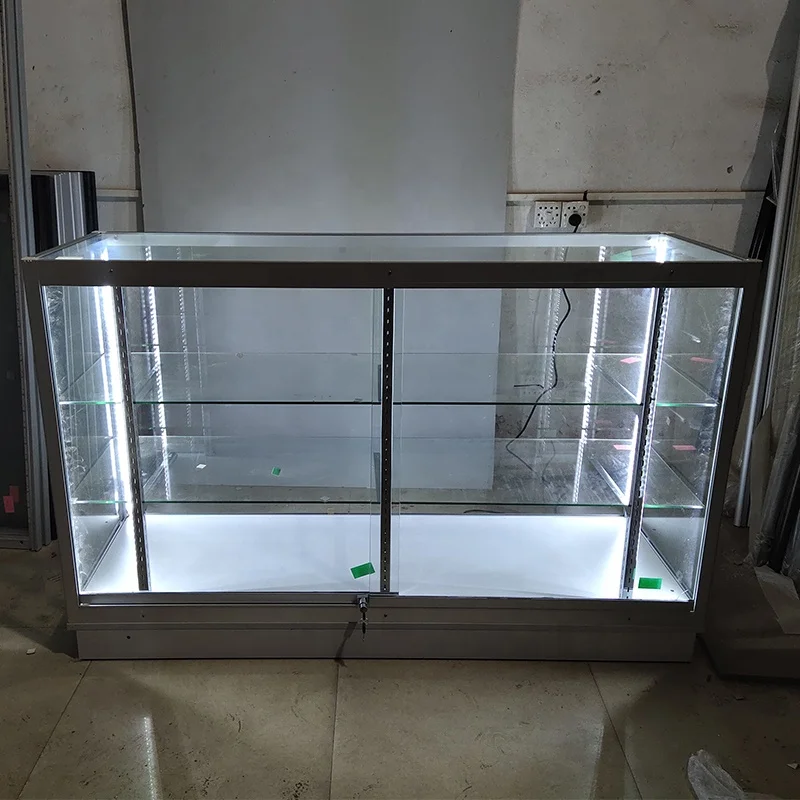 6ft Extra Vision Glass Showcase
