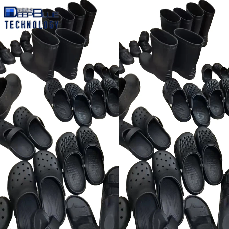 High Quality Hot and Cold Plastic EVA Injection Molding Machinery EVA Sandal Crocs Injection Machine