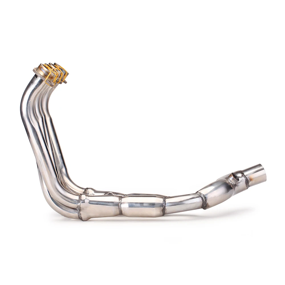 Modified Exhaust Pipe For Yamaha R6 Exhaust Headers Decat Downpipe Stainless Front Pipe YZF-R6 Pipe Exhaust 2008-2021 years