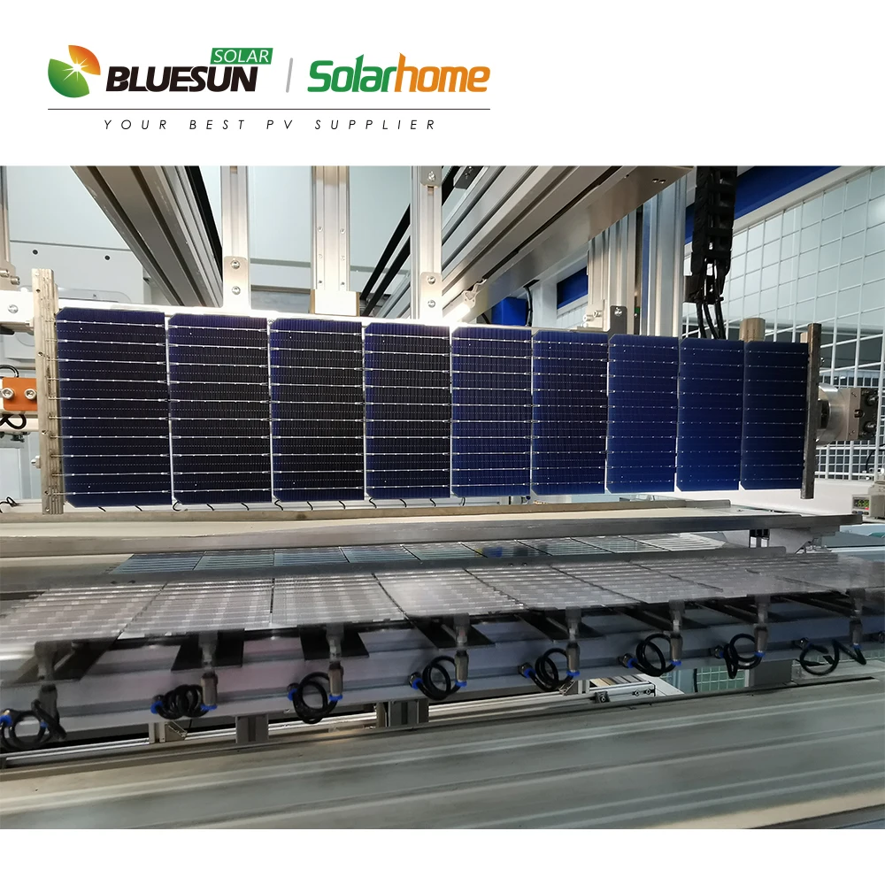 ja solar 405w overlapping solar cell panel 60 cell solar panel black frame 400w 405w 410w 425w BOB