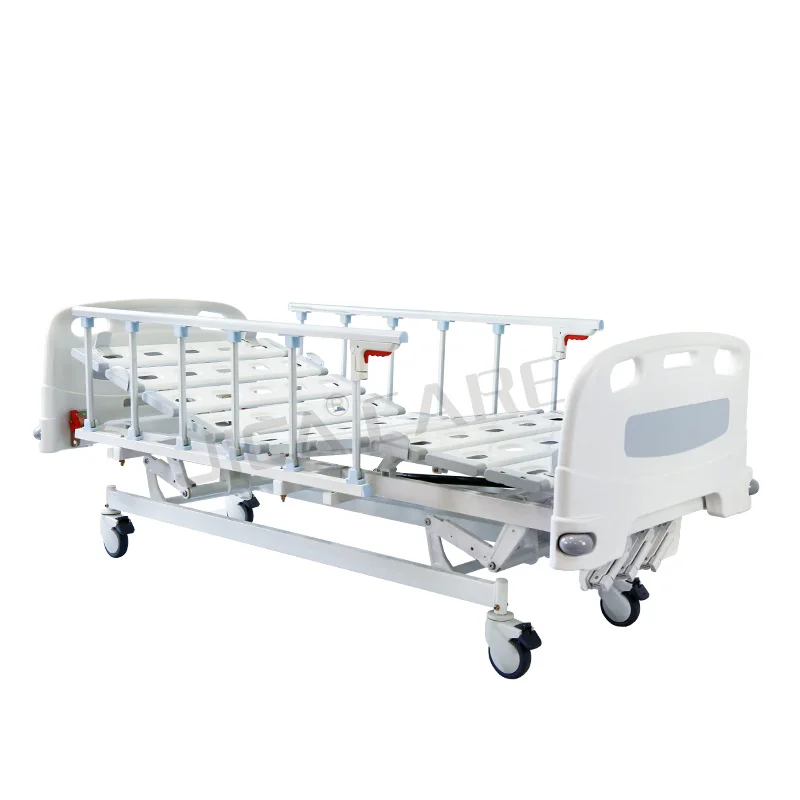 Economic Manually Operated 3 Crank Hospital Bed