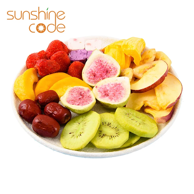 Sunshine Code Dried Mixed Fruits And Vegetables For Snack Frozen Dried Fruit Mixed